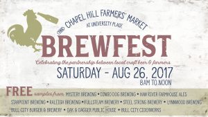 Brewfest @ Chapel Hill Farmers' Market at University Place | Chapel Hill | North Carolina | United States
